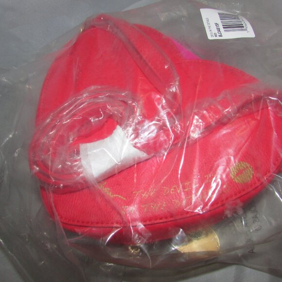 Betsey Johnson Devil in The Details Crossbody Red New With Tags - Picture 3 of 7